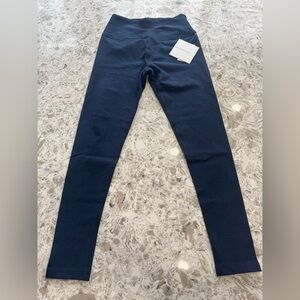 Beyond Yoga Slate Blue mid-Waist Leggings